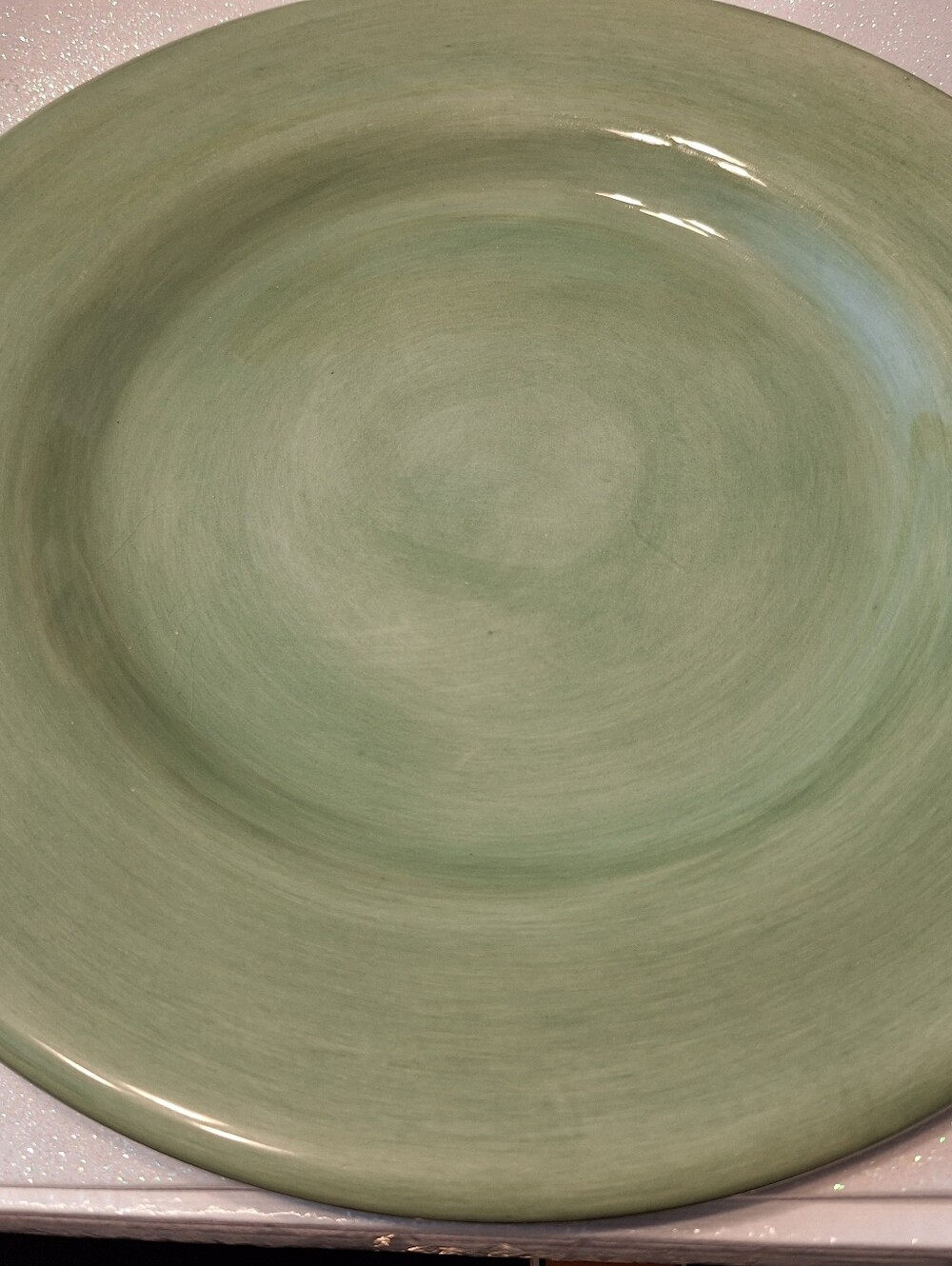 Salute Green Dinner Plate 11"